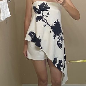 White House Black Market a corset shirt